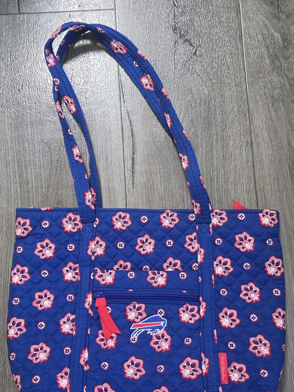 Vera Bradley Tote Bag And Makeup Bag with Buffalo Bills Logo